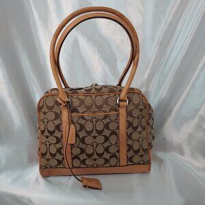 Coach Vintage 2000 Signature Collection Dome Shape Handbag
